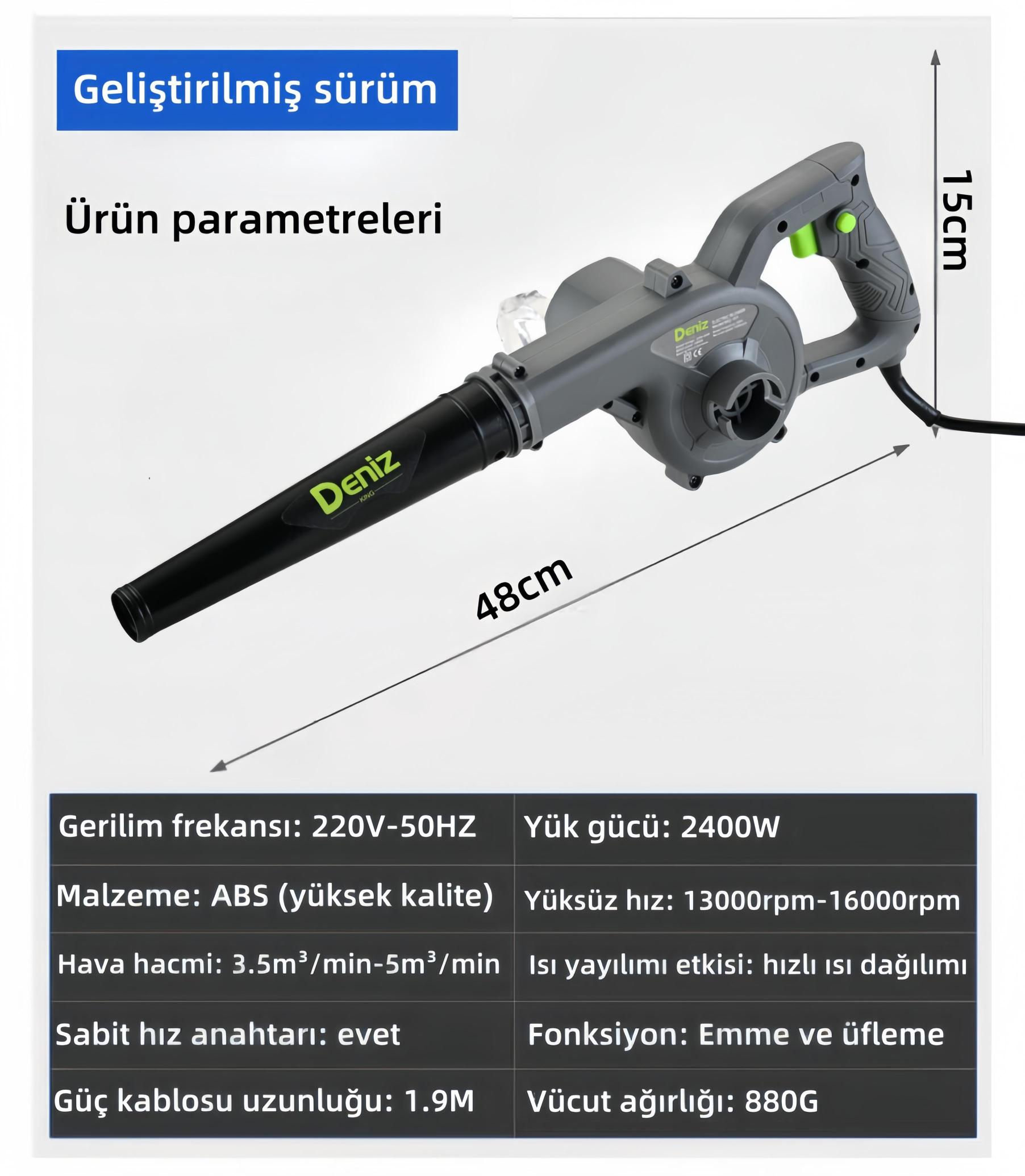 deniz%20king%202400W%20Hava%20Üfleme%20/%20Emme%20Makinesi%20Hava%20Üfleme%20Körüğü%20Bilgisayar,%20kanepe,%20evcil%20hayvan%20tüyü%20vb%20temiz